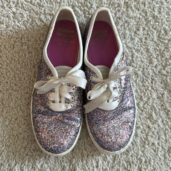 Kate Spade for Keds size 2.5 girls sneakers - Picture 1 of 6